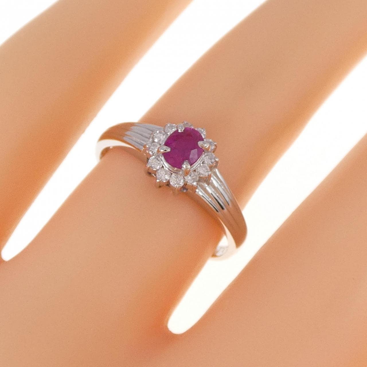 PT Ruby Ring 0.29CT