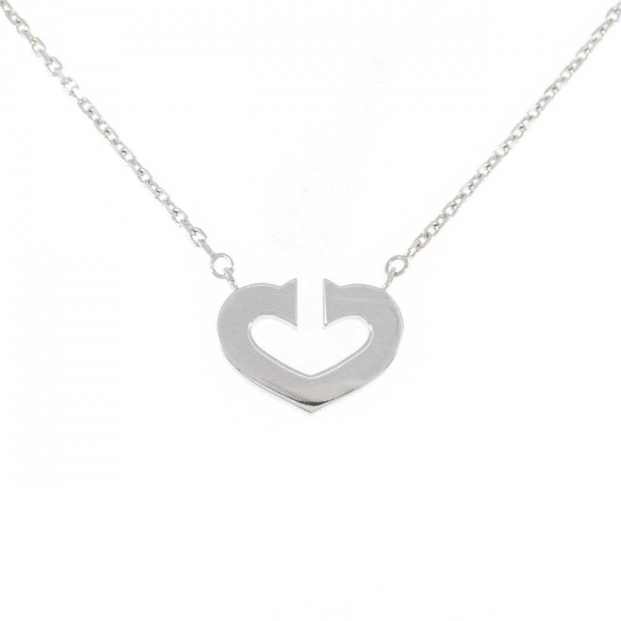 Cartier C heart necklace