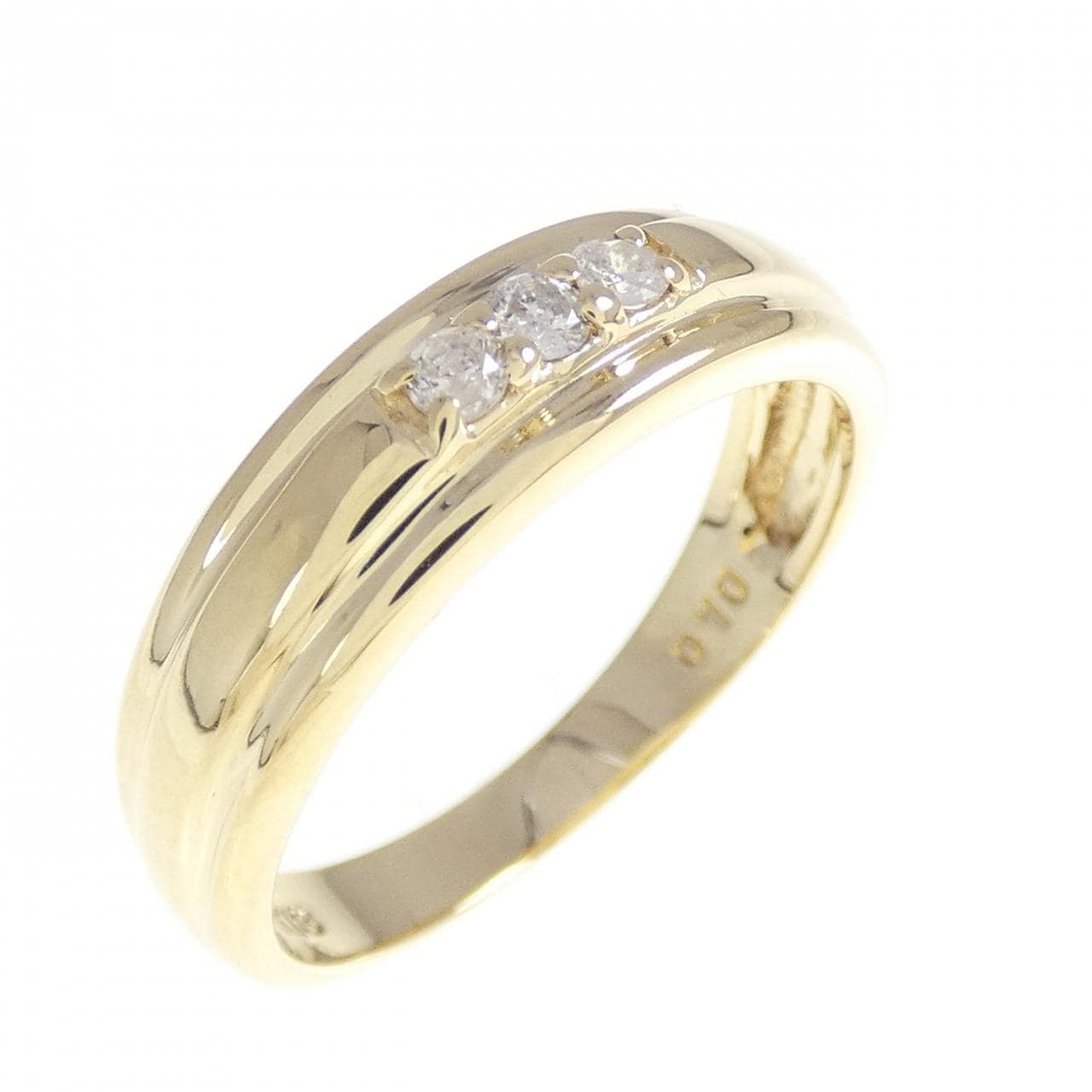 K18YG ダイヤモンド リング 0.10CT