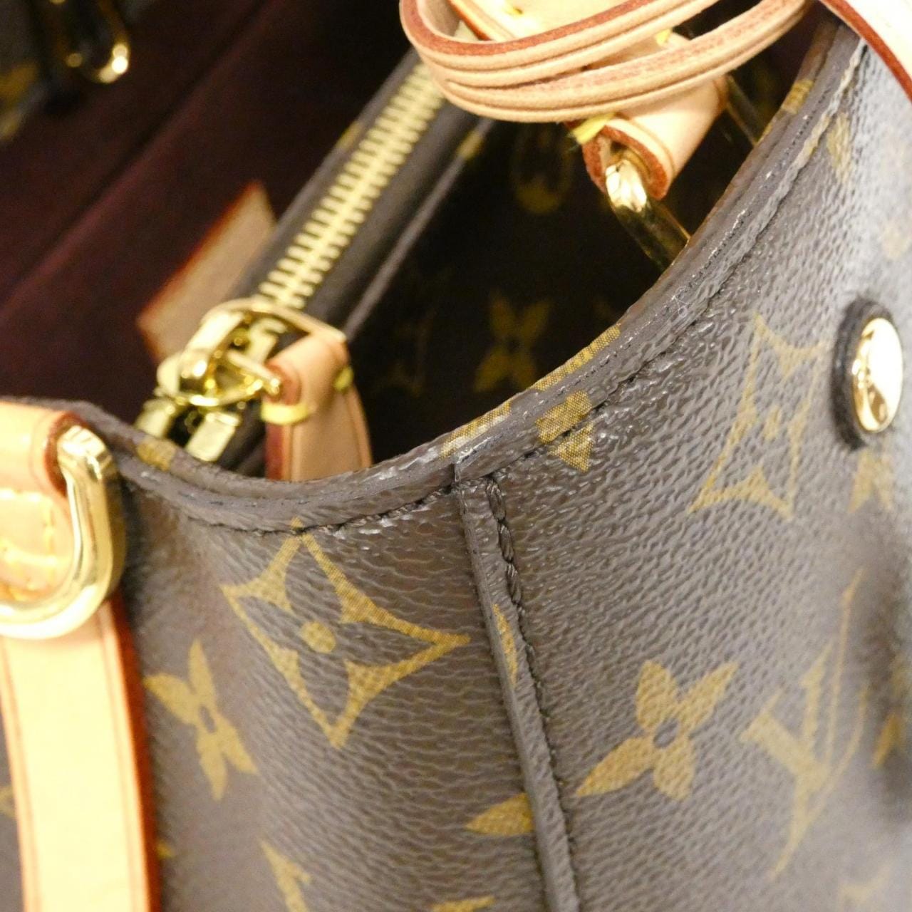 LOUIS VUITTON Monogram Montaigne BB M41055 包