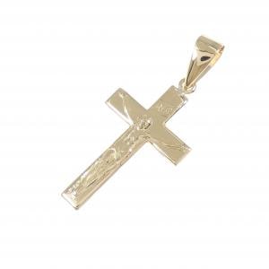 K18YG クロス ペンダント