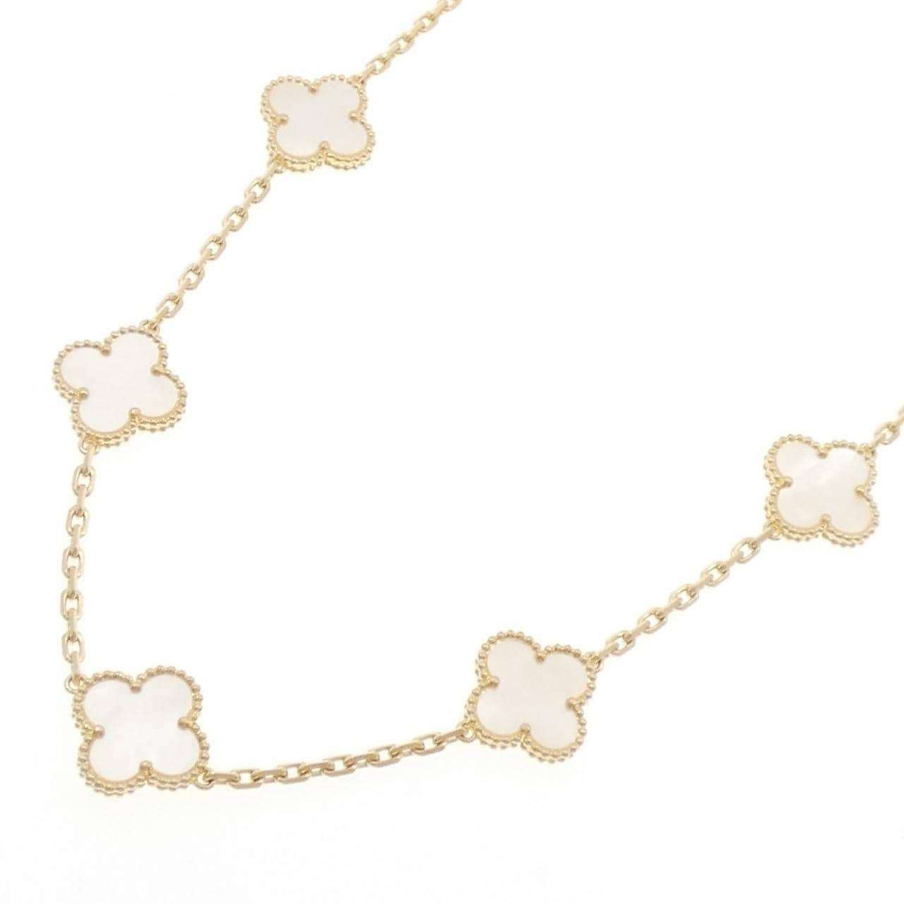 ヴァンクリーフ&アーペル ヴィンテージアルハンブラ 10モチーフ ネックレス