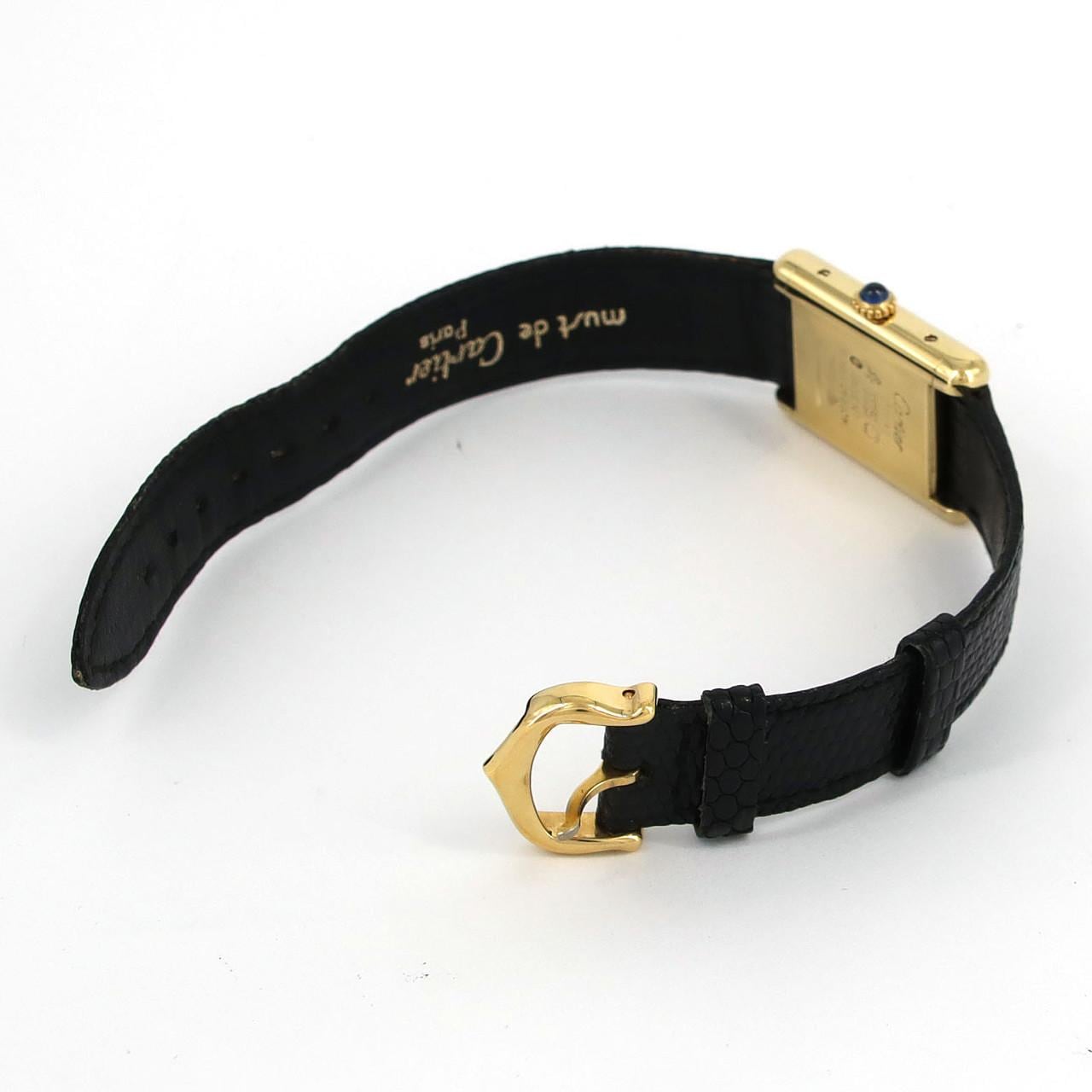 Cartier Must Tank SM GP GP手動上弦