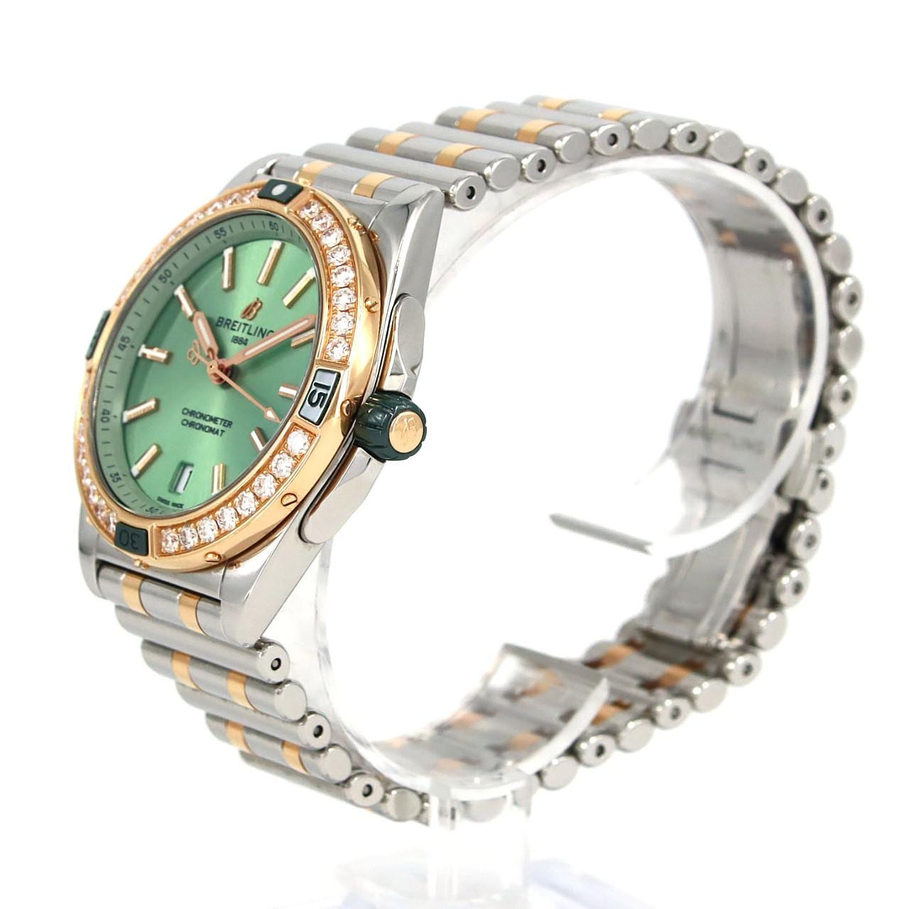 ブライトリング スーパークロノマットオートマチック38 RGコンビ U17356/U17356531L1U1 SSxPG 自動巻