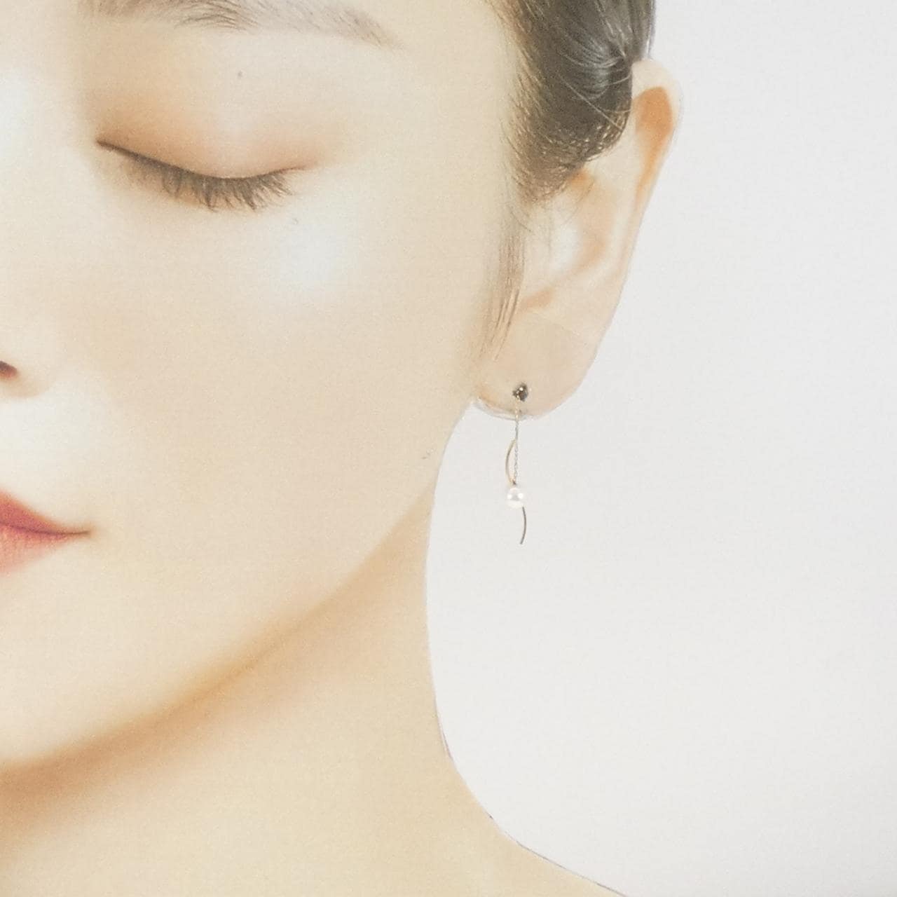 K10YG アコヤパール ピアス 4.8mm