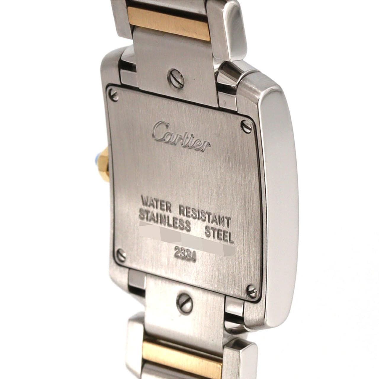カルティエ タンクフランセーズSM コンビ W51007Q4 SSxYG クォーツ
