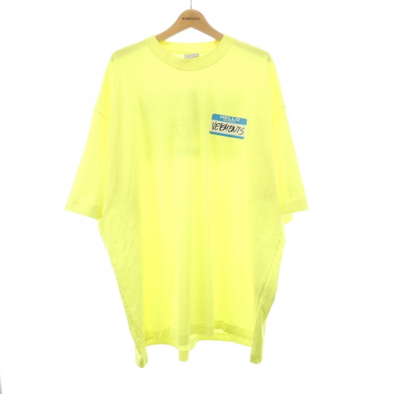 ヴェトモン VETEMENTS UE64TR130Y UNISEX Tシャツ