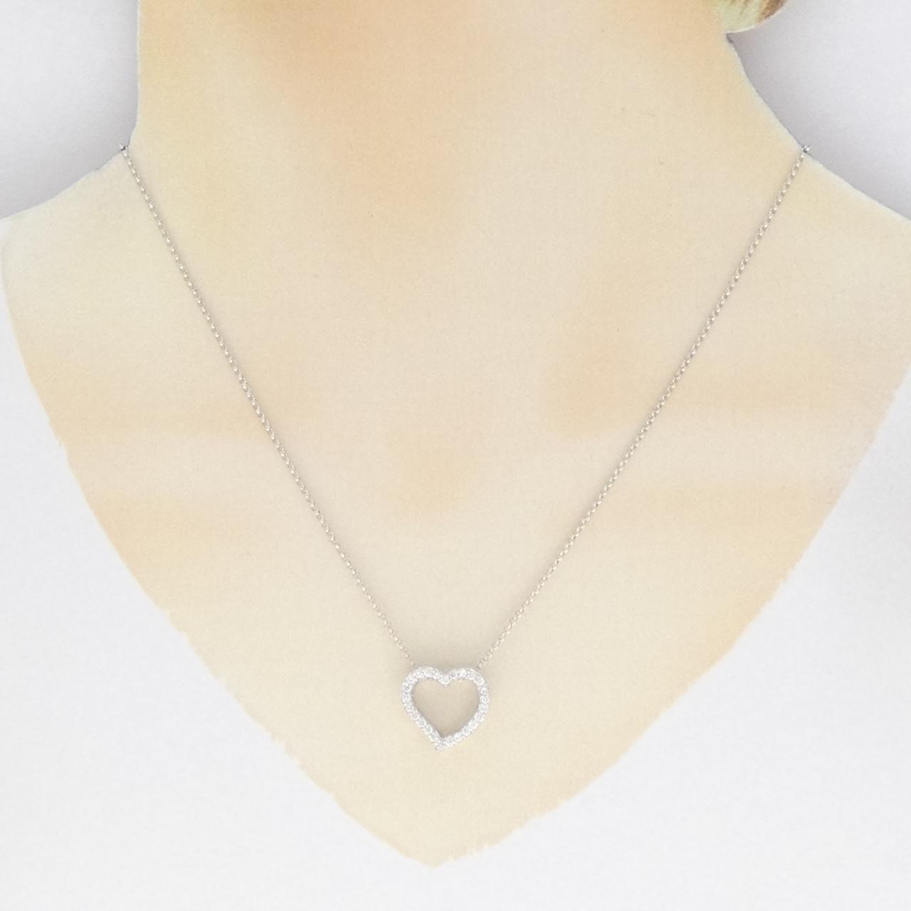 ポンテヴェキオ ハート ネックレス 0.38CT