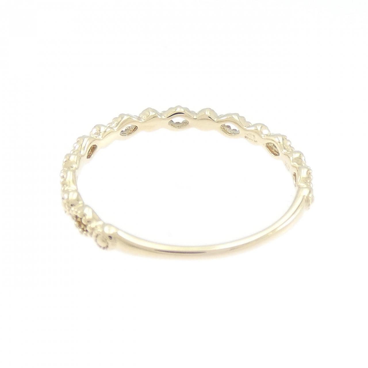 K10YG ダイヤモンド リング 0.02CT