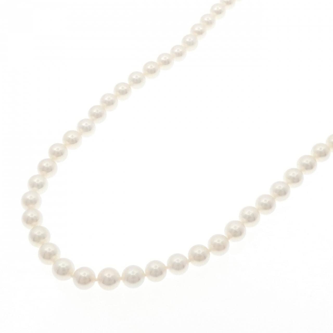 ティファニー シグネチャー ネックレス 6.5-7mm