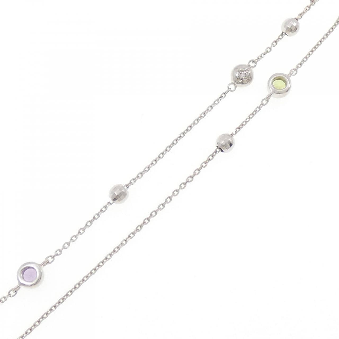 ポンテヴェキオ カラーストーン ネックレス