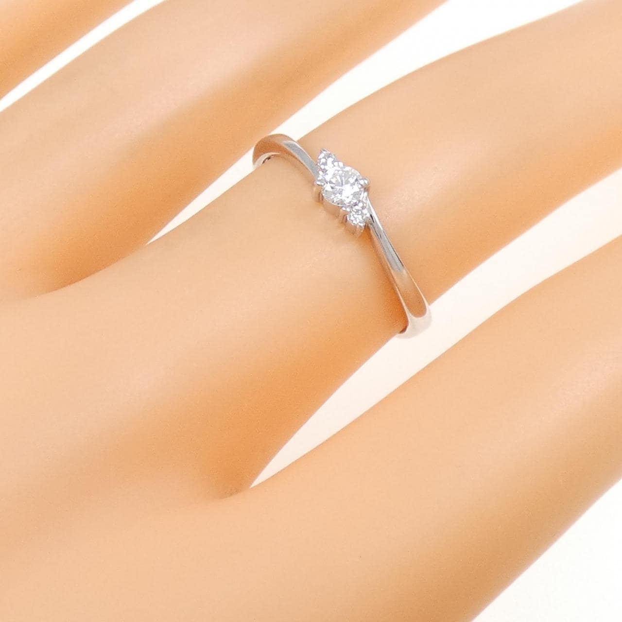 PT ダイヤモンド リング 0.12CT