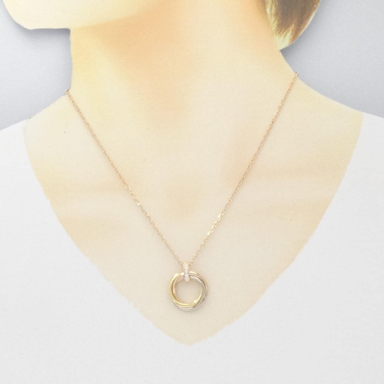 Cartier Trinity项链