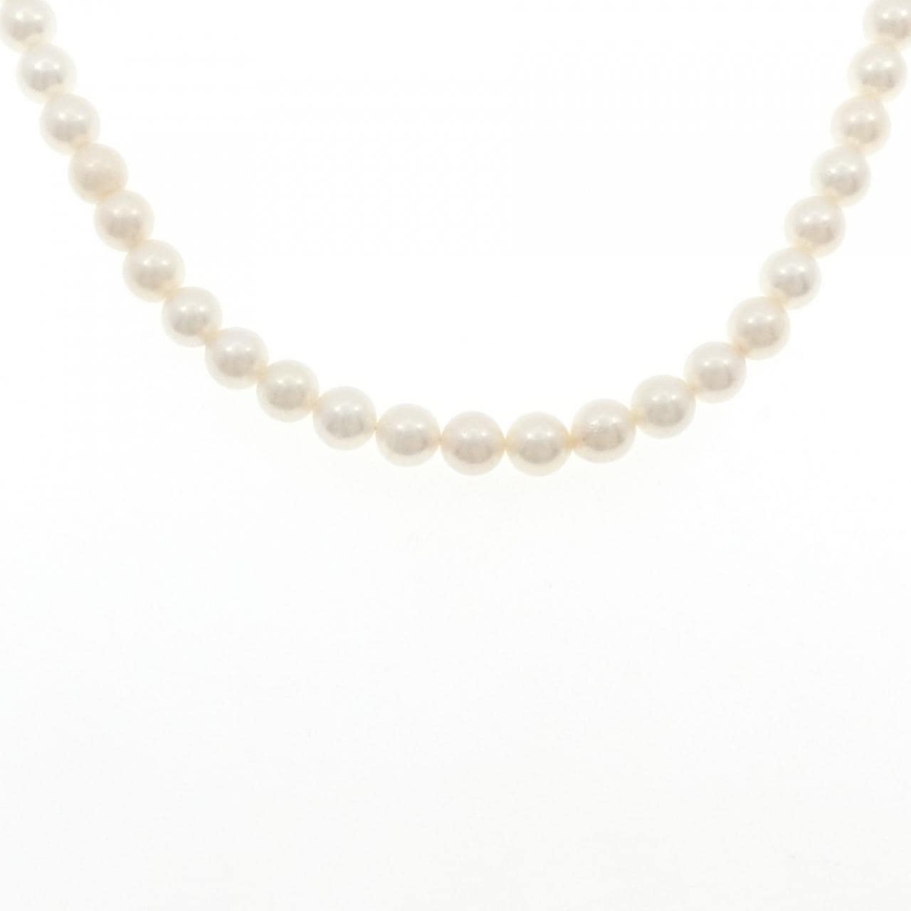 シルバークラスプ アコヤパール ネックレス 6-6.5mm