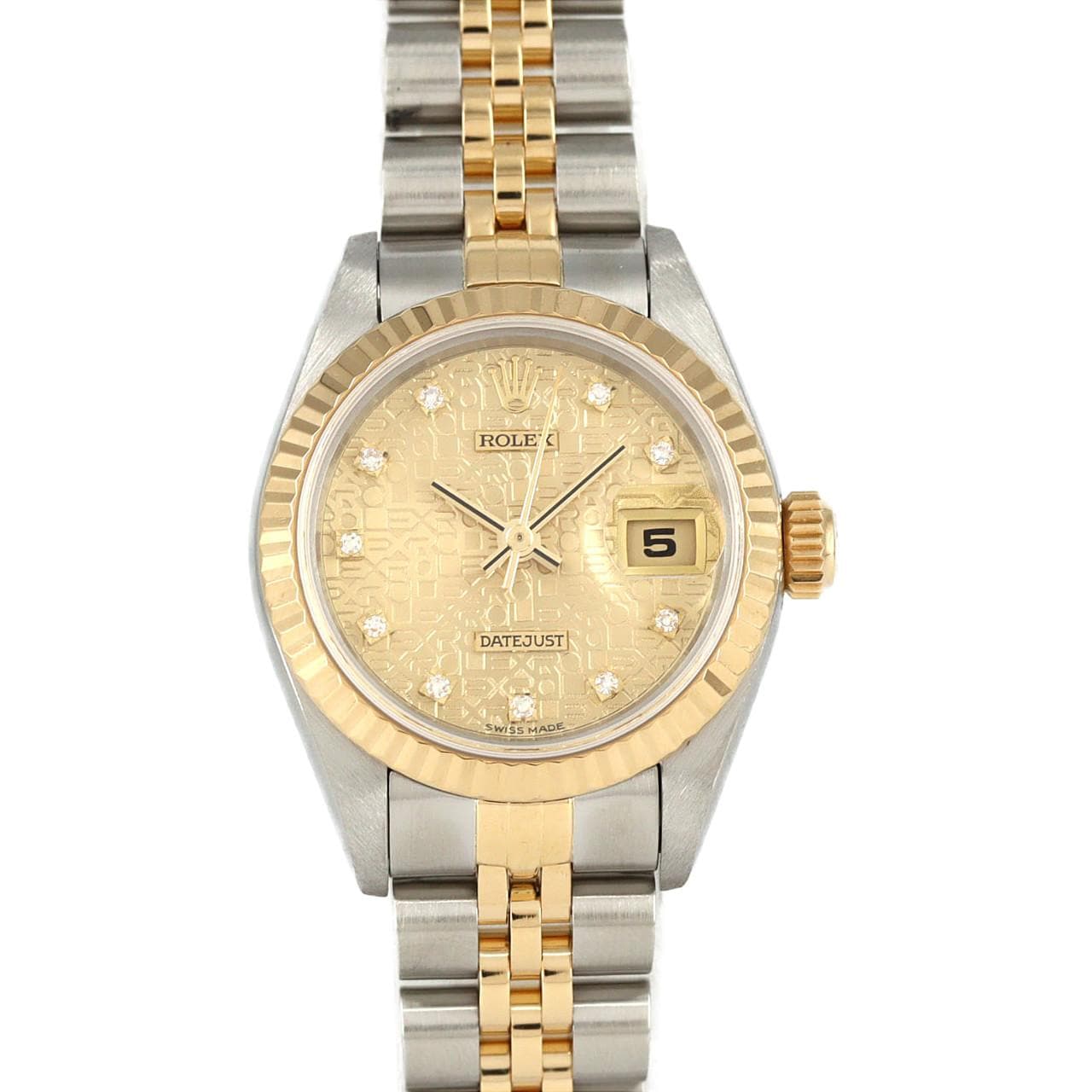 ロレックス デイトジャスト 69173G. SSxYG 自動巻 S番