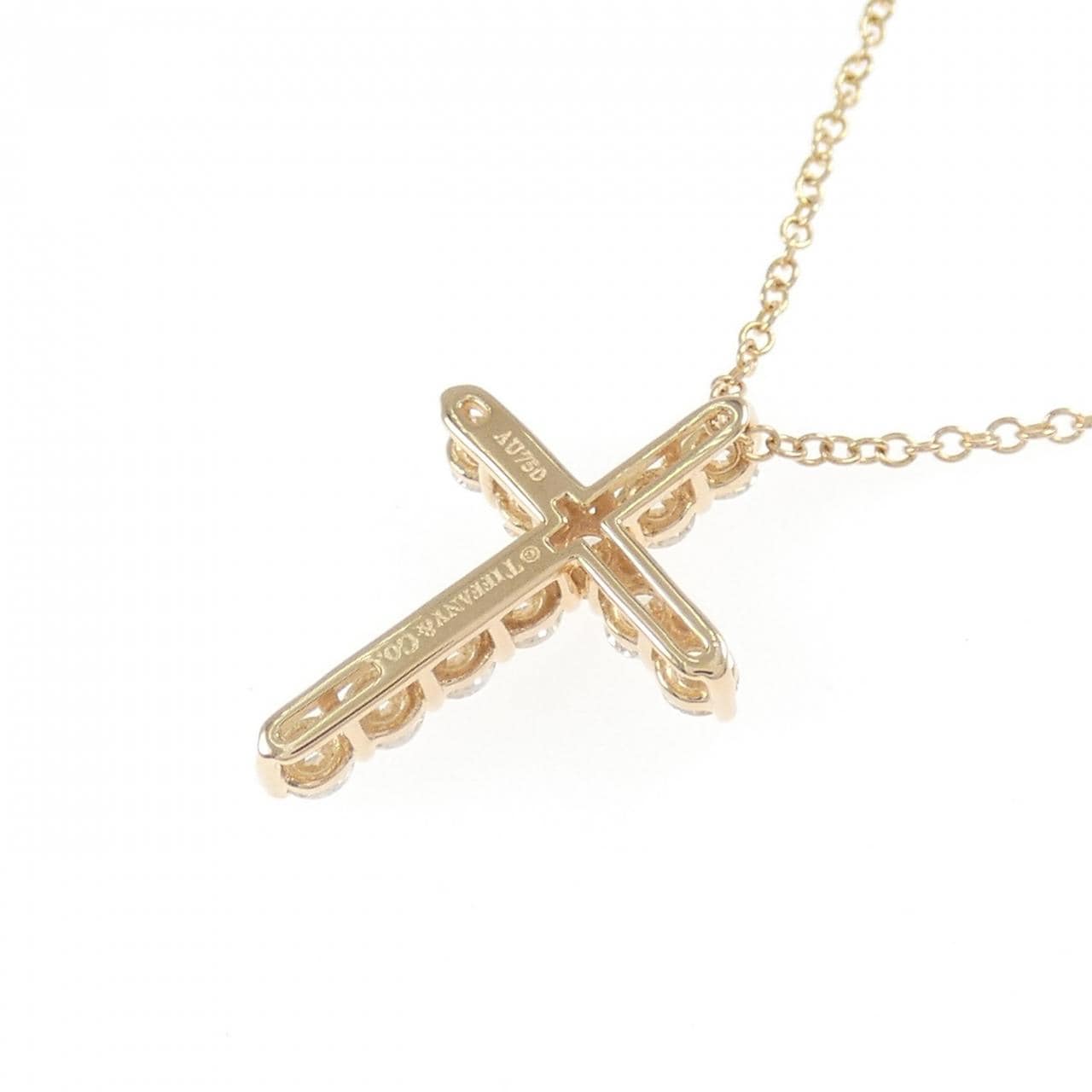 ティファニー スモールクロス ネックレス