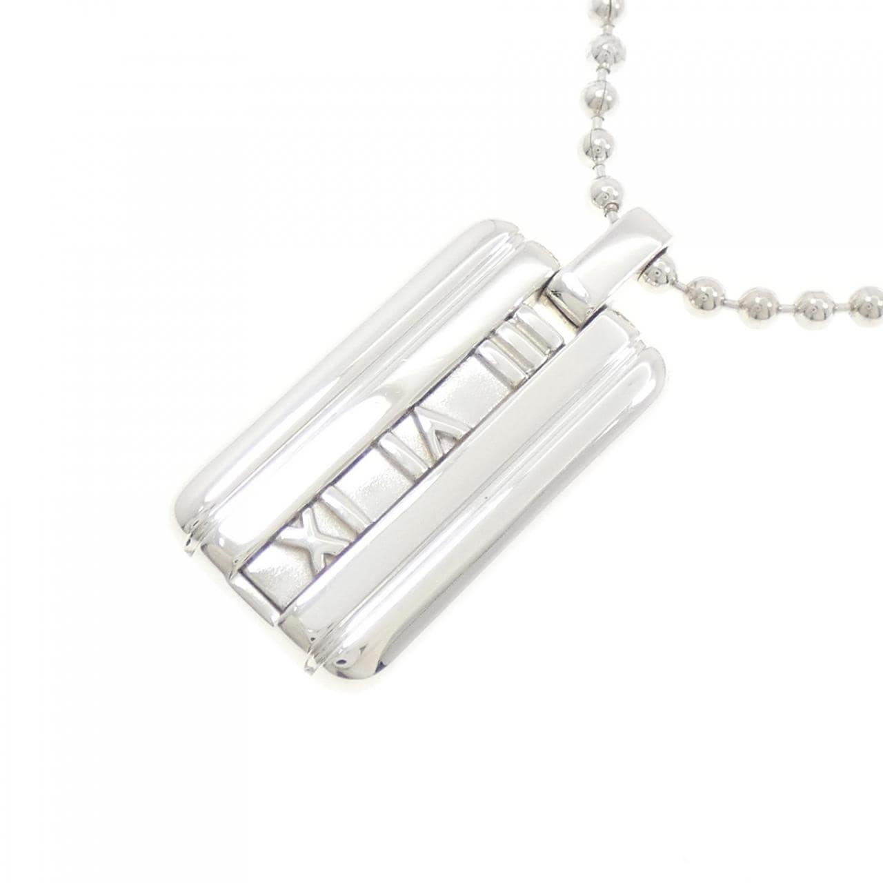 TIFFANY atlas数字标签项链