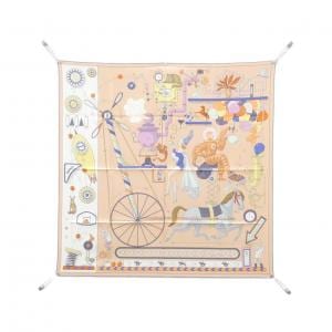 【未使用品】エルメス TEA FOR TWO カレ 003968S スカーフ
