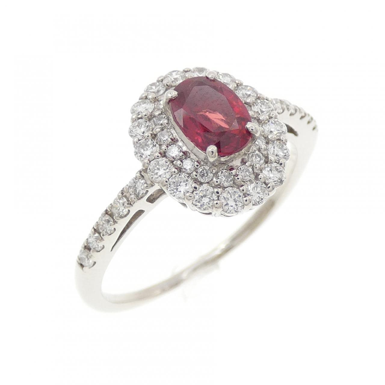 PT900 ルビー リング 0.57CT