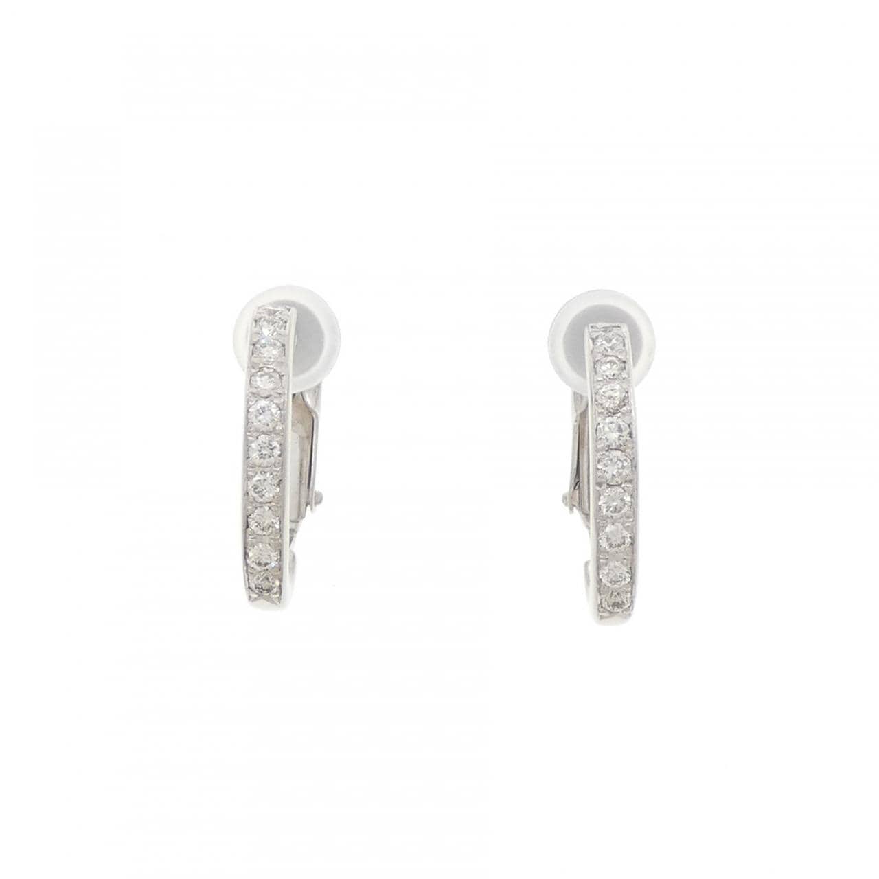 PT900 ダイヤモンド イヤリング 0.25CT