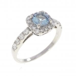 PT900 アクアマリン リング 0.43CT