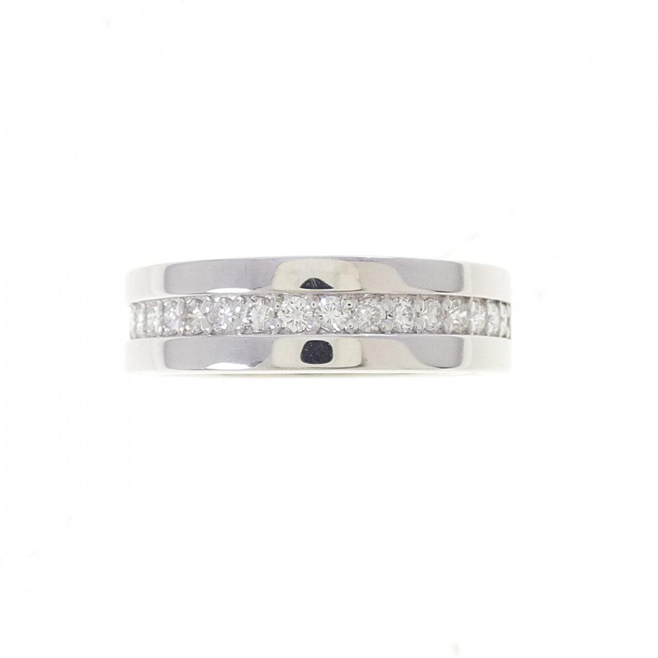 K18WG ダイヤモンド リング 0.37CT