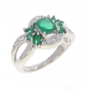 タサキ エメラルド リング 0.41CT