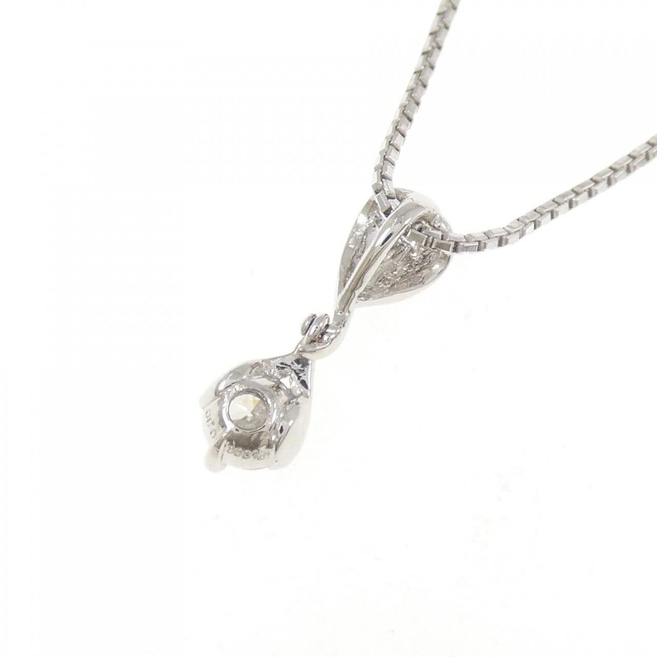 PT900/PT850 ダイヤモンド ネックレス 0.30CT