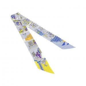 HERMES LA MAISON DES CARRES Twilly 062941S Scarf