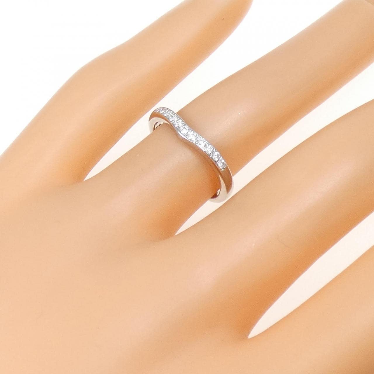 PT950 ダイヤモンド リング 0.131CT