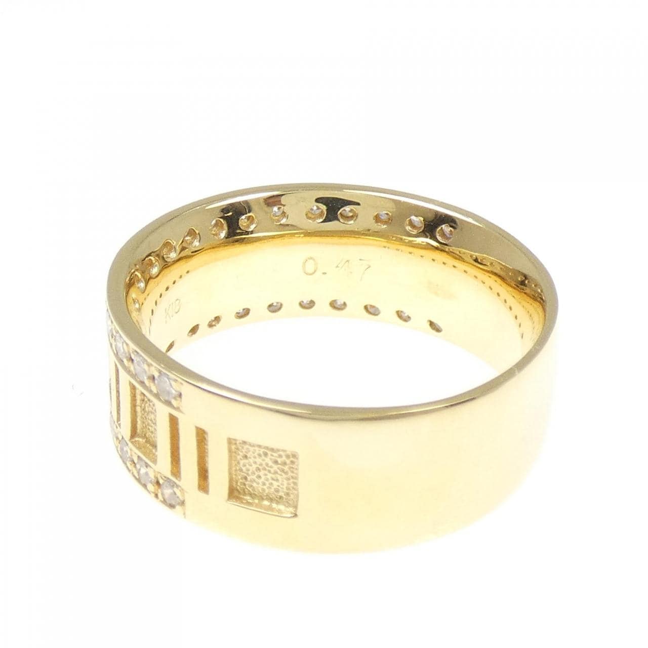 K18YG ダイヤモンド リング 0.47CT