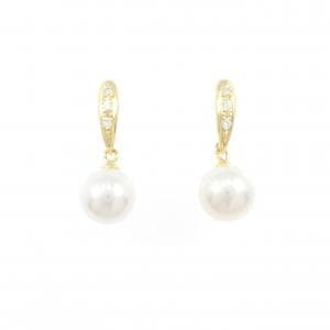 K18YG アコヤパール ピアス 7.3mm