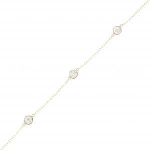 【リメイク】K10YG ダイヤモンド ブレスレット 0.25CT