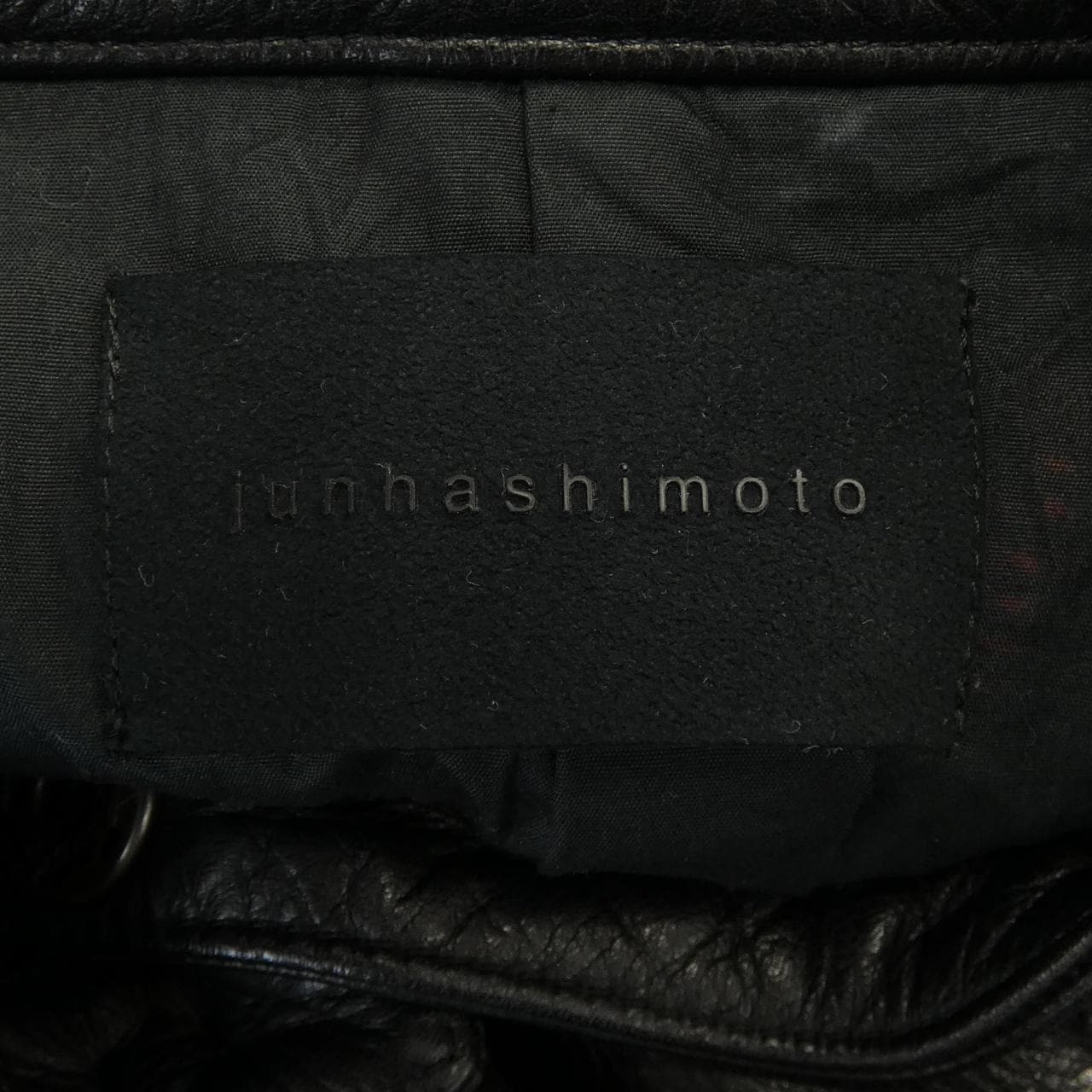 ジュンハシモト JUN HASHIMOTO LET002WCF01 レザーライダースジャケット