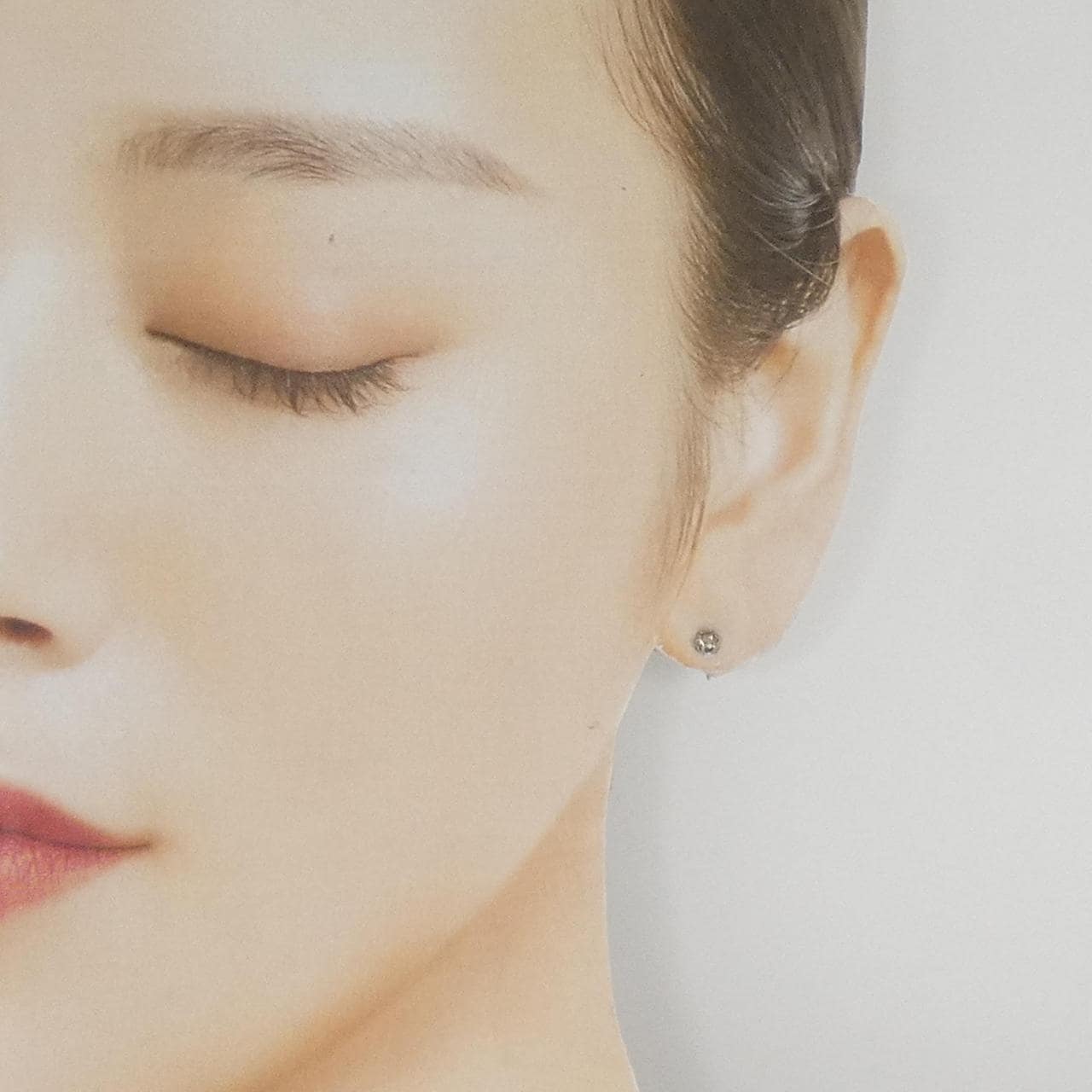 PT900钻石耳环 0.20 克拉