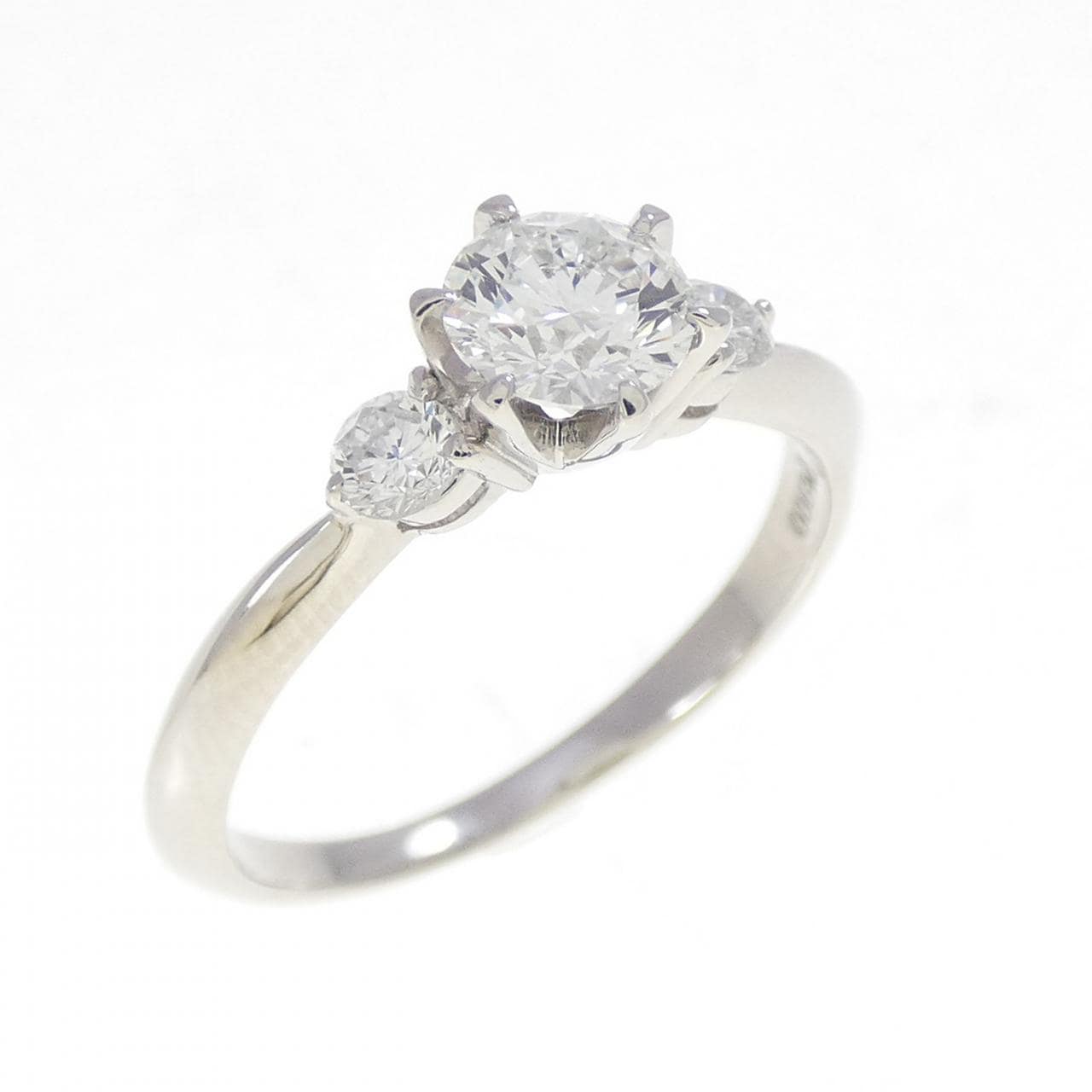 PT900 ダイヤモンド リング 0.517CT G VVS2 EXT