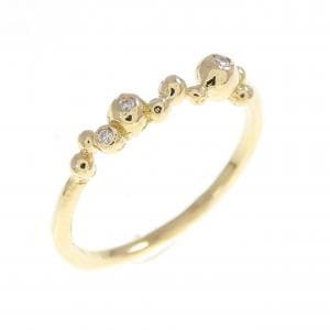 K18YG ダイヤモンド リング