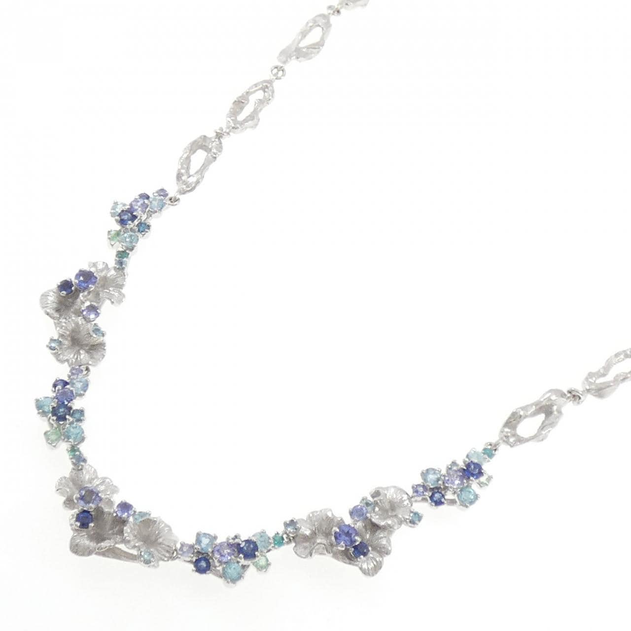 イワクラコウジ カラーストーン ネックレス