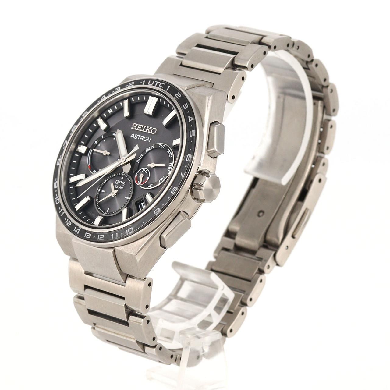 SEIKO Astron GPS Radio-Controlled Watch 5X53-0BR0/SBXC111 TI Solar Quartz