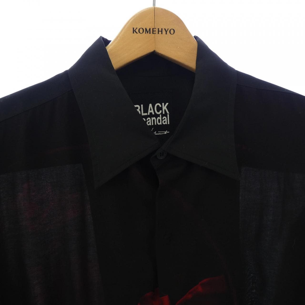 ブラックスキャンダルヨウジヤマモト BLACK Scandal Yohji Yamamoto HH-B84-811 シャツ
