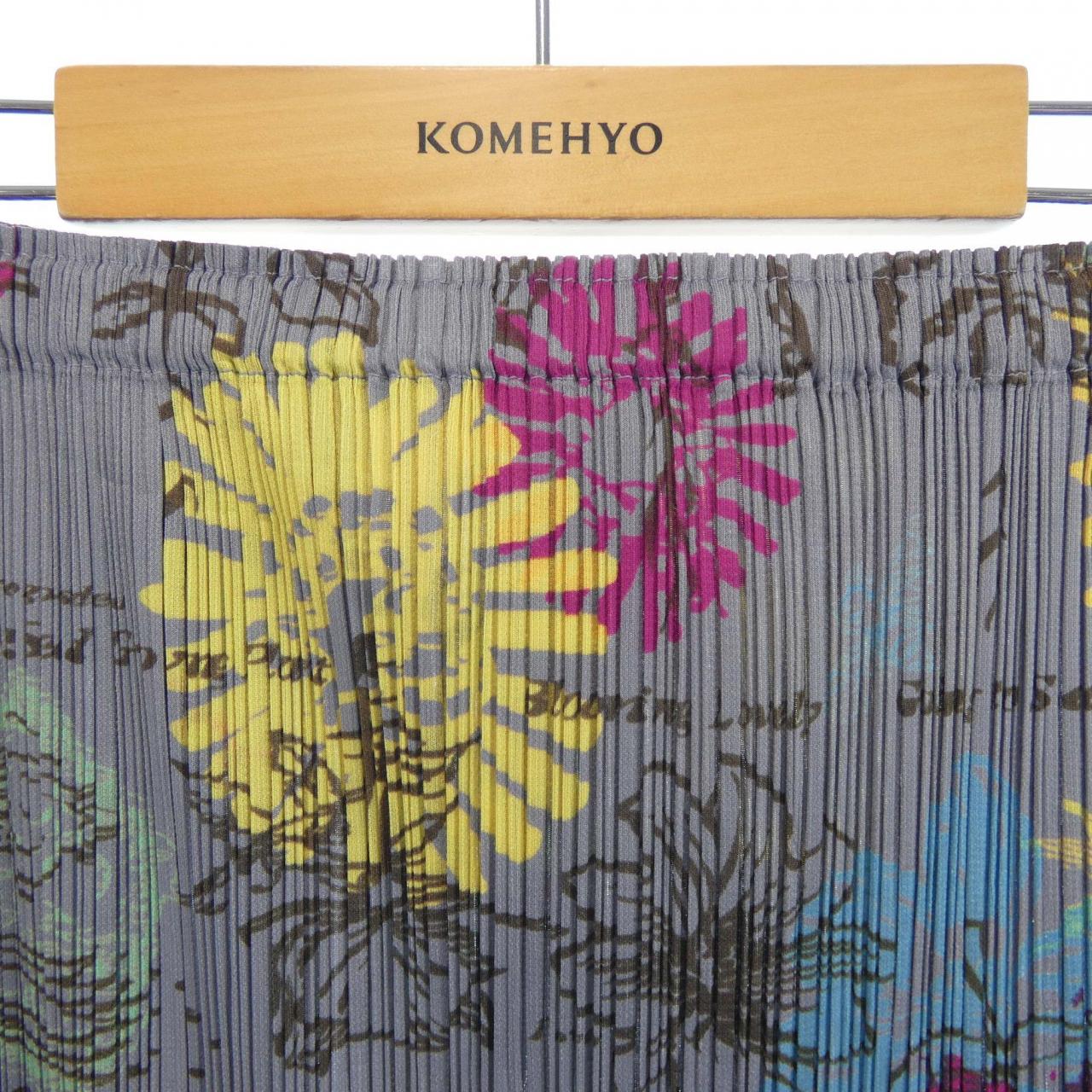 プリーツプリーズ PLEATS PLEASE 2007 フラワー PP71-JG785 7562045 スカート