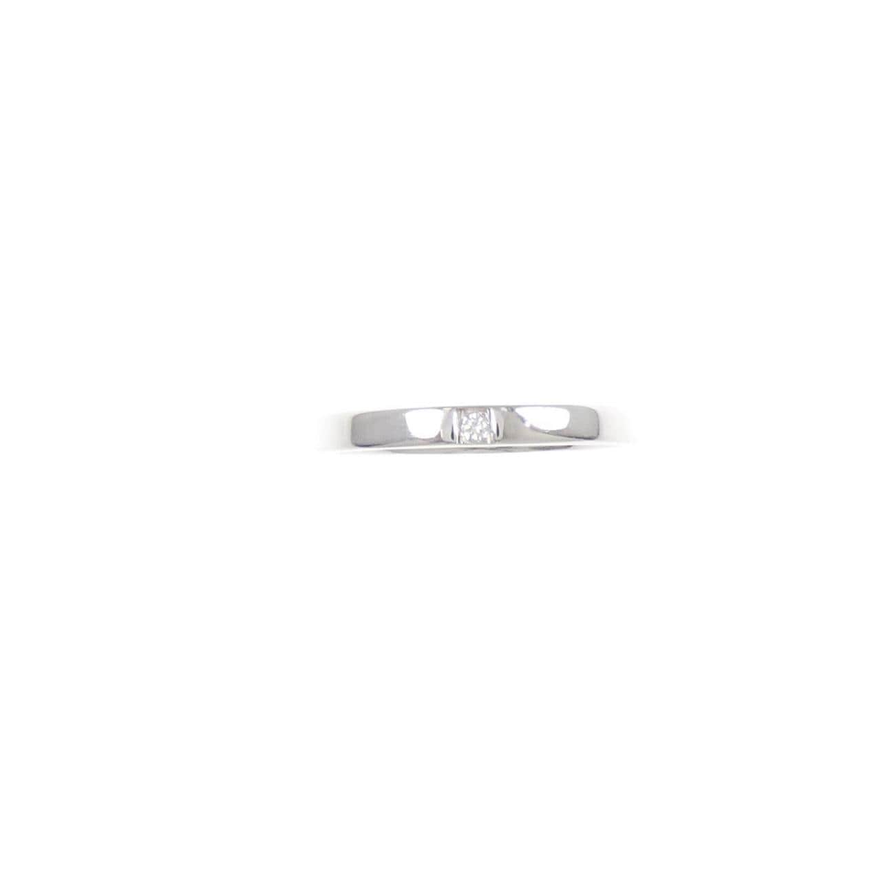 K14WG ダイヤモンド リング 0.01CT