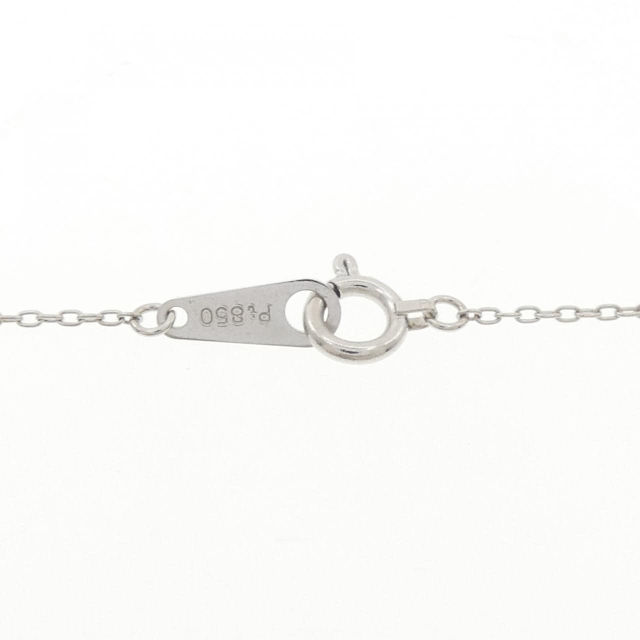 PT/PT850 ソリティアダイヤモンド ネックレス 0.12CT