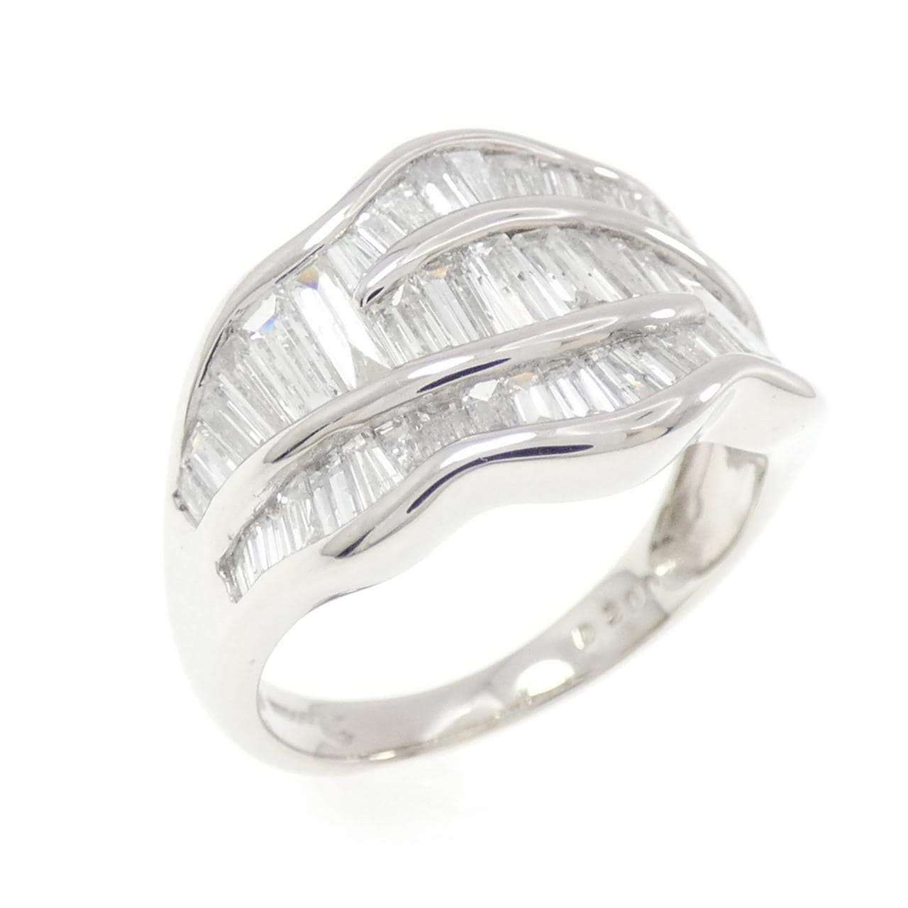 PT900 ダイヤモンド リング 2.00CT