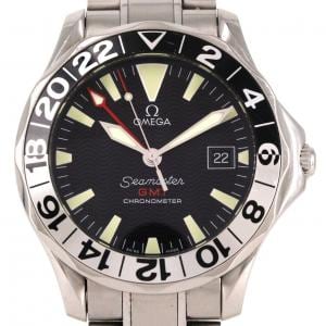 【ノーメンテナンス還元価格】オメガ シーマスターGMT･50YEARS 2234.50 SS 自動巻