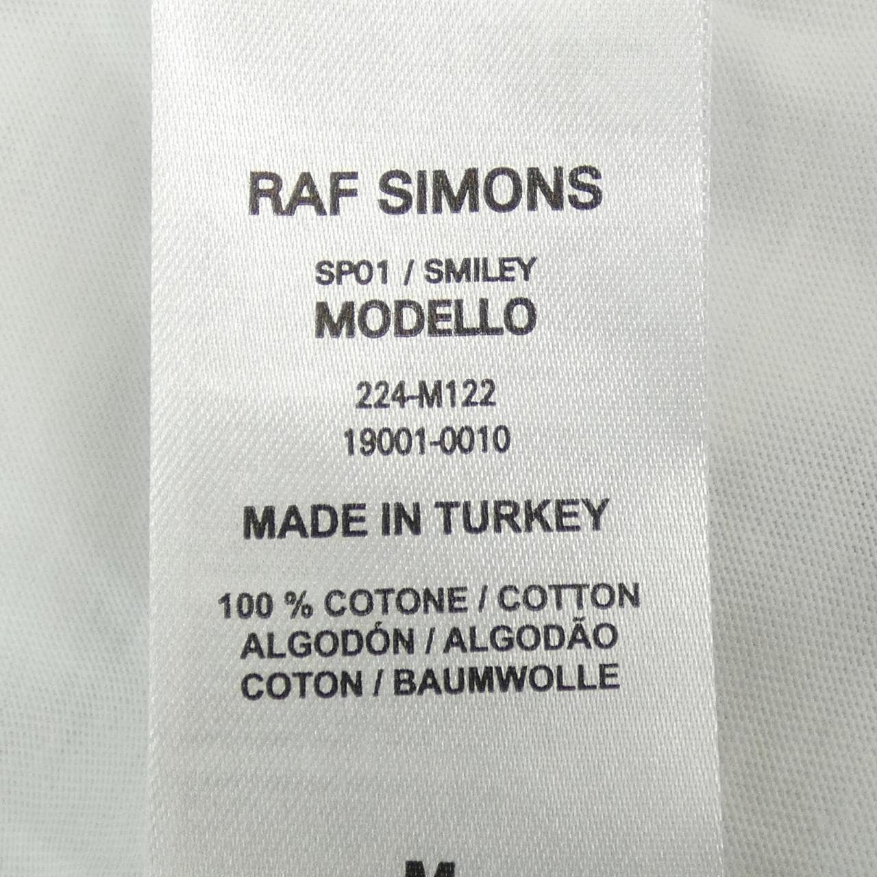 ラフシモンズ RAF SIMONS Tシャツ