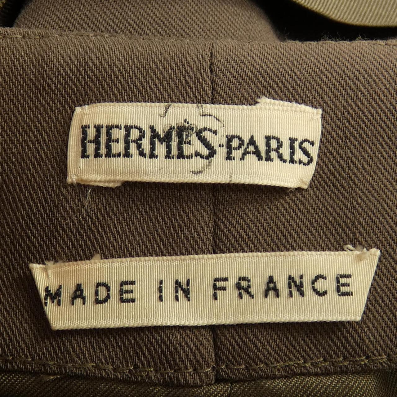 【ヴィンテージ】エルメス HERMES ダブルサイドジップ スカート