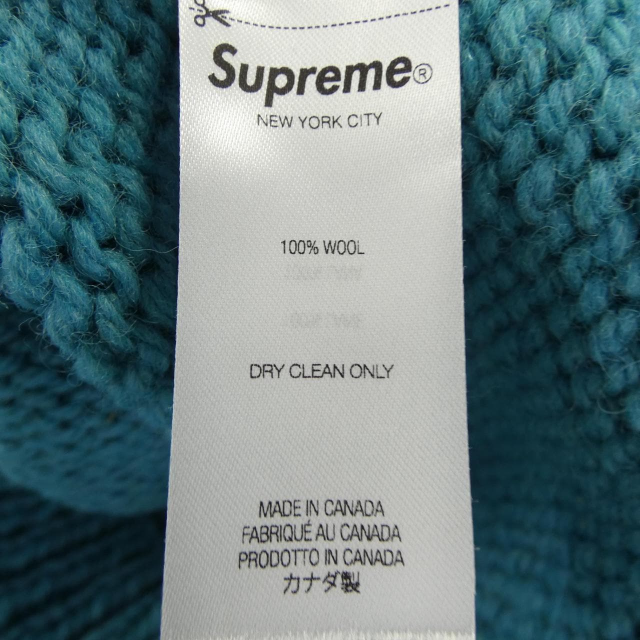 シュプリーム SUPREME CANADIAN SWEATER カーディガン