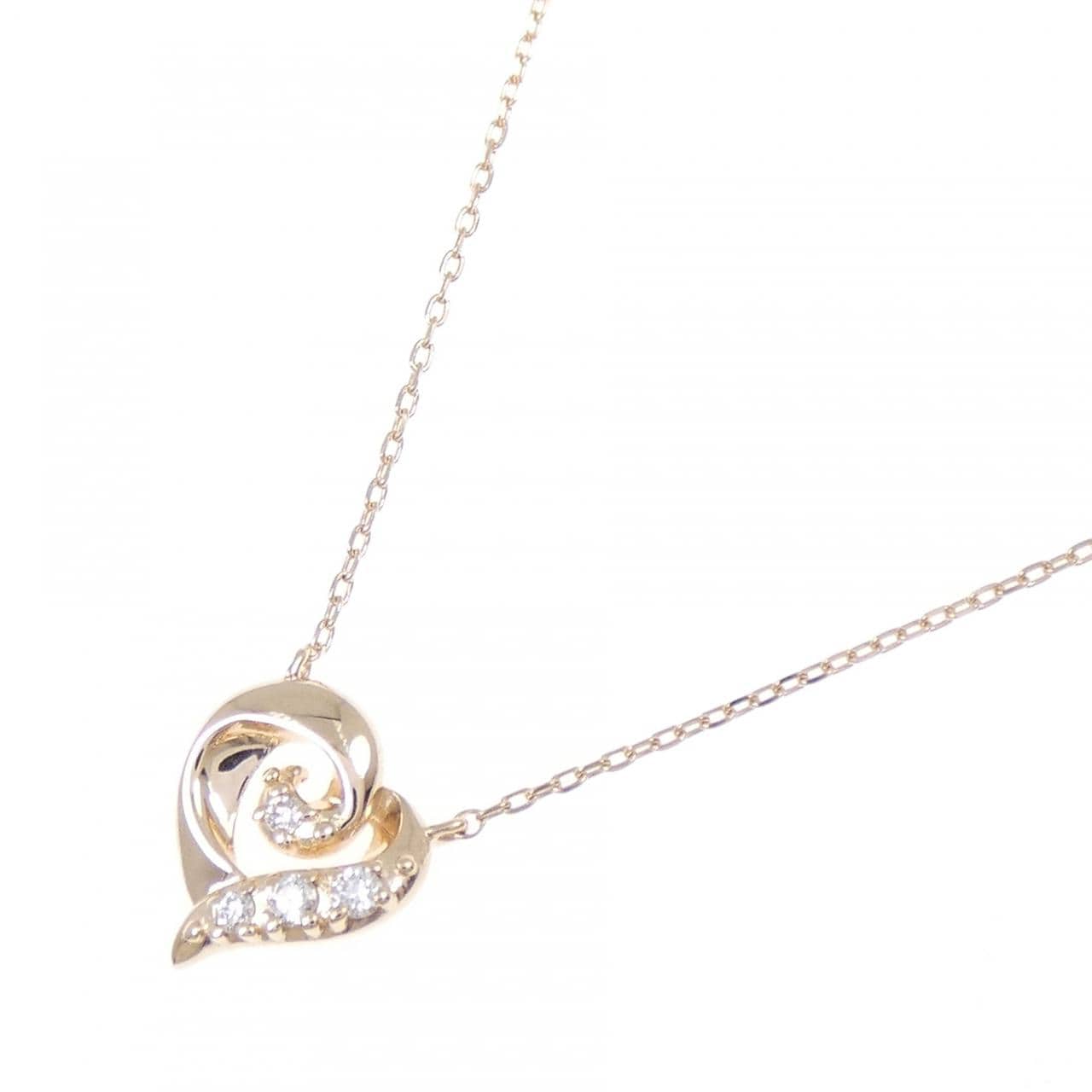 ヴァンドーム ハート ダイヤモンド ネックレス