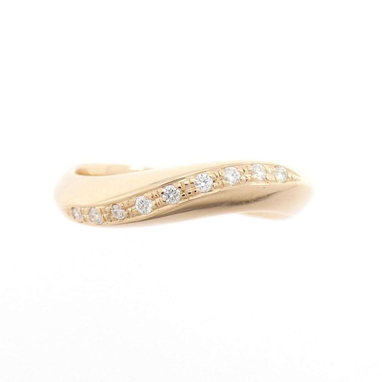 K18PG ダイヤモンド リング 0.07CT